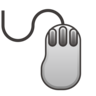 Emoji Buton cu trei butoane 🖱 image - Emojidex style