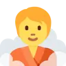 Person In Steamy Room Emoji 🧖 image - Twitter / X (Twemoji) style
