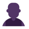 Poitrine en silhouette Emoji 👤 image - Microsoft Classic 2D style