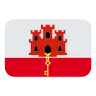 Flag: Gibraltar Emoji 🇬🇮 image - Tossface style
