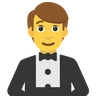 Man In Tuxedo Emoji 🤵‍♂️ image - Skype style