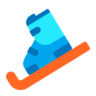 Ski et botte de ski Emoji 🎿 image - Microsoft Classic 2D style