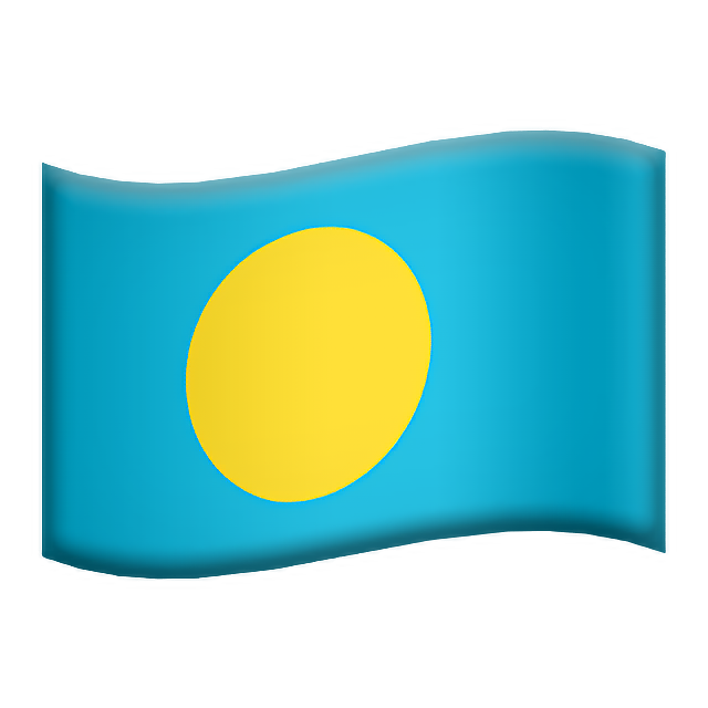 Flag: Palau