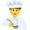 Man Cook Emoji 👨‍🍳 image - Skype style