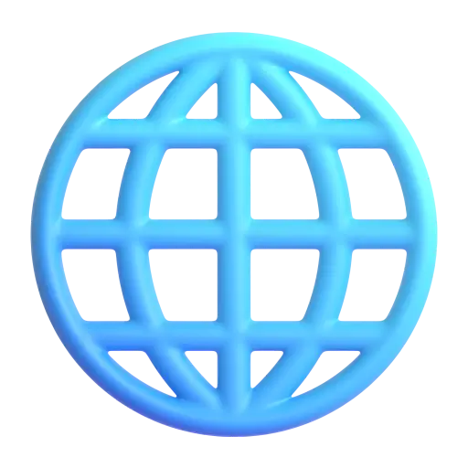 Globe With Meridians
