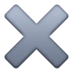 Жирный знак умножения