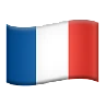 Flag: France Emoji 🇫🇷 image - Apple style