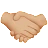 Handshake: Medium-Light Skin Tone