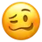 面对不均匀的眼睛和波浪的嘴巴