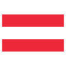 Flag: Austria Emoji 🇦🇹 image - SerenityOS style