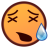 Cara cansada Emoji 😫 image - Emojidex style