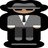 Person In Suit Levitating: Medium Skin Tone