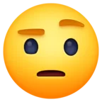 Face With Raised Eyebrow