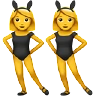 Women With Bunny Ears Emoji 👯‍♀️ image - Apple style