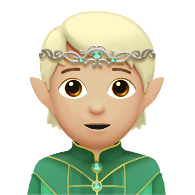 Elf: Medium-Light Skin Tone
