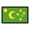 Flag: Cocos (Keeling) Islands Emoji 🇨🇨 image - OpenMoji style