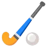 Emoji Field Hockey Stick și Ball 🏑 image - Google Noto Color Animated style