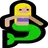 Merperson: Medium-Light Skin Tone