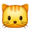 Face de chat Emoji 🐱 image - Samsung style
