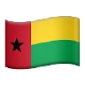 Flag: Guinea-Bissau Emoji 🇬🇼 image - Apple style