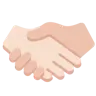 Handshake: Light Skin Tone Emoji 🤝🏻 image - Twitter / X (Twemoji) style