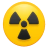 Emoji Radioaktív jel ☢ image - Huawei Harmony OS style