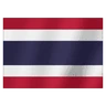 Flag: Thailand Emoji 🇹🇭 image - Huawei Harmony OS style