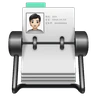 Kartei Emoji 📇 image - Huawei Harmony OS style