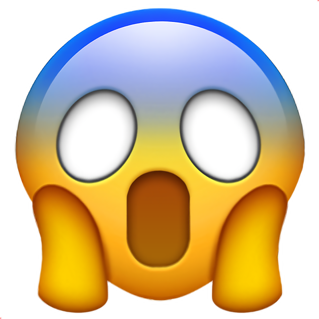 Emoji scioccato