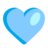 Inimă Albastru-Deschis