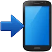 Mobile Phone With Arrow