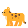 Leopardo Emoji 🐆 image - Microsoft Classic 2D style