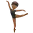 Ballet Dancer: Medium-Dark Skin Tone