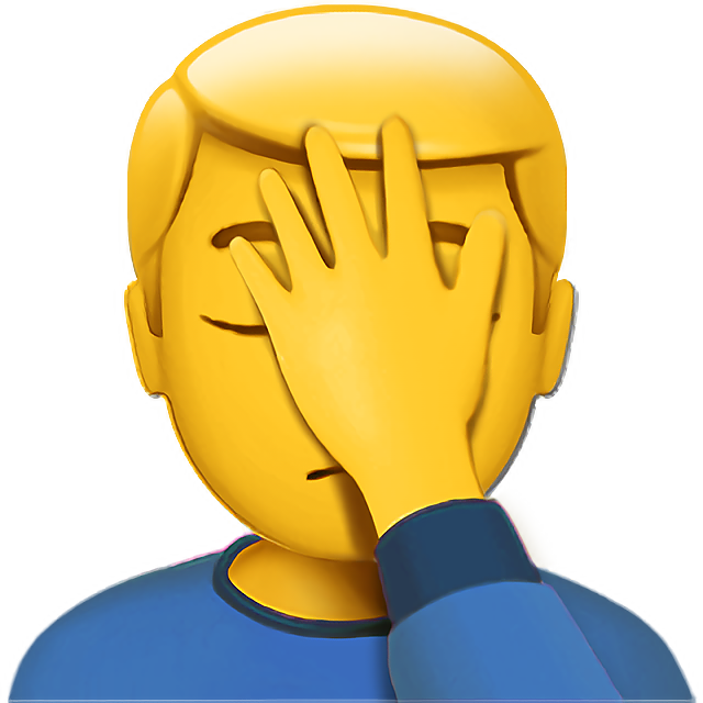Man Facepalming