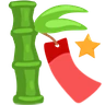 Árvore Tanabata Emoji 🎋 image - Facebook Messenger (2016) style