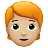Person: Medium-Light Skin Tone, Red Hair