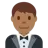 Man In Tuxedo: Medium-Dark Skin Tone