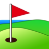 Flag In Hole Emoji ⛳ image - Emojidex style