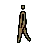 Man Walking: Medium-Dark Skin Tone