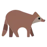 Rakun Emoji 🦝 image - Tossface style