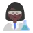 Woman Scientist: Dark Skin Tone