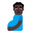 Pregnant Man: Dark Skin Tone