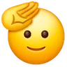Selamlayan Yüz Emoji 🫡 image - Samsung style
