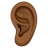 Ear: Medium-Dark Skin Tone