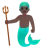 Merman: Dark Skin Tone