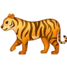 बाघ Emoji 🐅 image - Samsung style