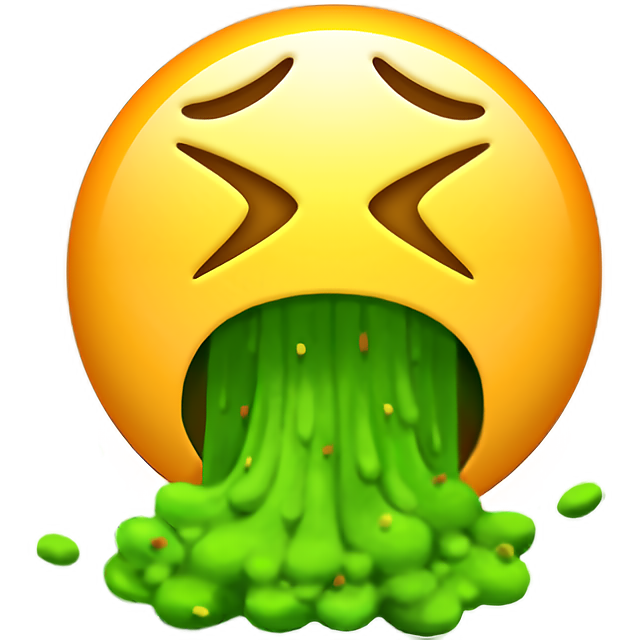 Emoji disgustati