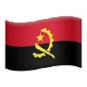 Flag: Angola Emoji 🇦🇴 image - Apple style
