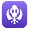 Khanda Emoji 🪯 image - Huawei Harmony OS style