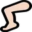 Leg: Light Skin Tone